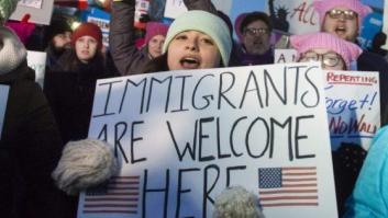 Tercer día de protestas contra el veto migratorio de Donald Trump