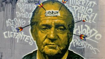 Barcelona pide perdón por borrar un mural crítico con el rey emérito