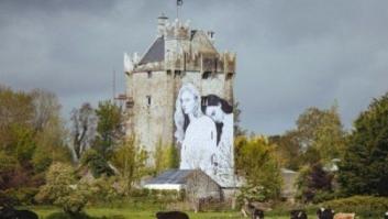 Un mural en un castillo irlandés en favor del matrimonio gay