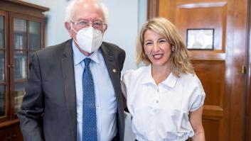 Yolanda Díaz desvela el detalle de España que ha impresionado a Bernie Sanders