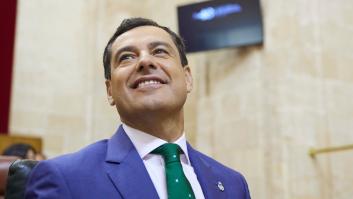Juanma Moreno, reelegido como presidente de la Junta de Andalucía por mayoría absoluta y con la "afectuosa" abstención de Vox