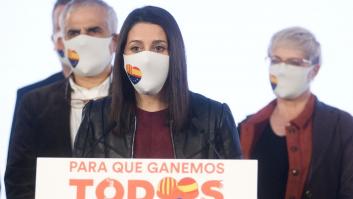 Arrimadas descarta dimitir o destituir a dirigentes de Cs tras la debacle en Cataluña