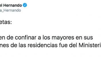 Rafael Hernando (PP) carga contra Iglesias en Twitter y la respuesta de este es todo un éxito