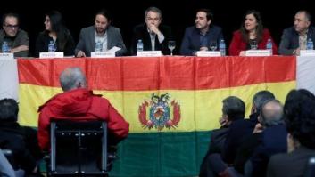Zapatero, Iglesias y Garzón se unen para defender a Evo Morales