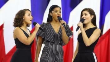 El guiño feminista de las cantantes del musical 'Hamilton' en la Super Bowl