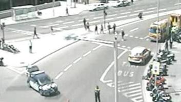 Una falsa alarma por una mochila sospechosa corta la calle Génova en Madrid