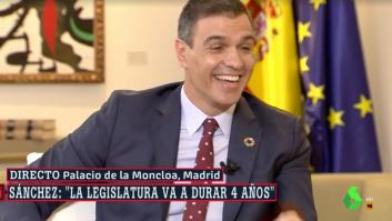 La pregunta de Ferreras a Sánchez sobre Podemos que ha provocado la risa del presidente