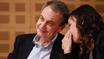 Zapatero, Pajín y el I Premio Carme Chacón: "No podemos consentir ni una crítica de desprecio machista"