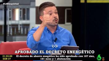 "Menudo repaso": Un tertuliano de 'LaSexta Noche' triunfa desmontando las críticas al decreto energético