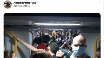 "Es intolerable": Indignación entre los pasajeros por lo que pasó este miércoles en el Metro de Madrid