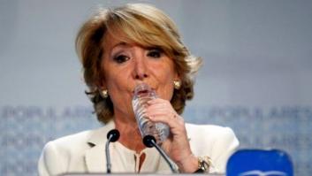 Aguirre: "Me sorprende que se dé por hecho que los madrileños quieren a Carmena como alcaldesa"