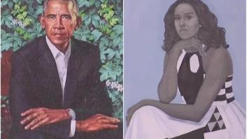 Sorpresa por un retrato de una Michelle Obama irreconocible