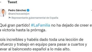 Una waterpolista española ve este mensaje de Sánchez y tarda poco en lanzarle este reproche