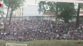 Al menos 17 personas muertas en una avalancha durante un partido de fútbol en Angola