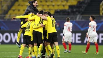 El Sevilla empata en Dortmund y queda eliminado de la Champions