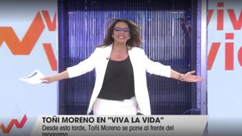El comentario que todos están haciendo por lo que ha hecho Toñi Moreno en su regreso a 'Viva La Vida'
