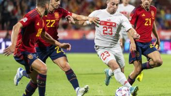 España cae ante Suiza (1-2) y deberá ganar a Portugal para alcanzar la fase final de la Nations League