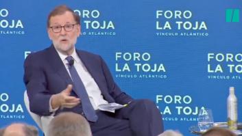 Rajoy pide "tener independencia energética" y una diputada de Más Madrid le hunde con una frase