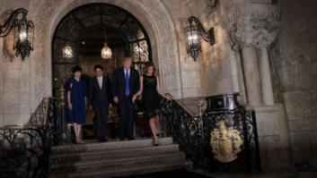 La cena de Trump y Abe: mojitos y palmeras para gestionar una crisis diplomática