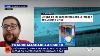 'Espejo Público' denuncia una estafa que utilizaba a Susanna Griso para anunciar mascarillas