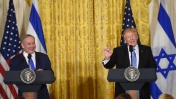 Trump promete alentar a Israel y Palestina a negociar un 