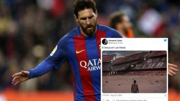 Messi dice que quiere irse del Barça y... Twitter hace maravillas