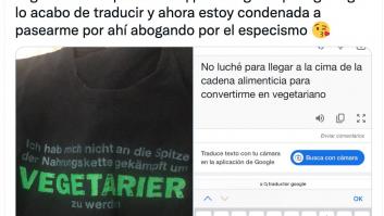 Compra una camiseta con un mensaje en otro idioma y se lleva un sorpresón al traducirlo