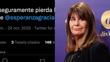 Esperanza Gracia se pasa Twitter con su respuesta a este tuit