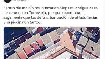 Deja flipando a medio Twitter al mostrar la forma de la piscina de una urbanización de Torrevieja