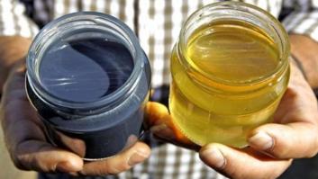 El relato sobre la miel azul vuelve a triunfar en Twitter: la razón del color es surrealista