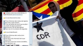 Los CDR organizan sus protestas por la inhabilitación de Torra: ropa reversible para no ser identificados