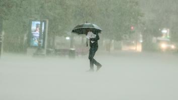Impresionante vuelta de las lluvias a España con granizadas extremas