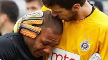 Un futbolista brasileño en Serbia llora tras aguantar insultos racistas durante un partido entero