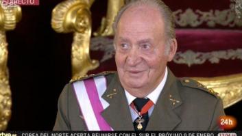 El rey Felipe deja con esta cara a Juan Carlos I tras sus palabras durante la Pascua Militar