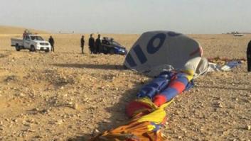 Una turista muerta y varios heridos en un accidente de globo en Egipto