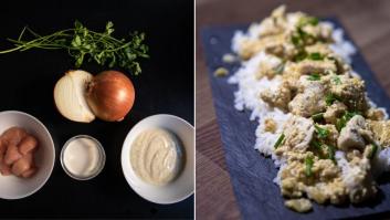 Recetas fáciles: pollo en salsa de yogur y especias