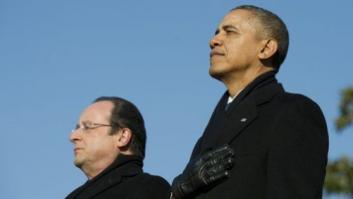 Obama traslada a Hollande su "firme compromiso" para acabar con el espionaje