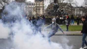 Disturbios en una manifestación en París contra la violencia policial