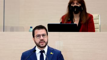 Aragonès quiere relevar ya a Borràs como presidenta del Parlament por una condena 