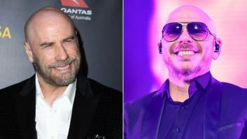 Pitbull es el responsable de que John Travolta ya no se ponga pelucas