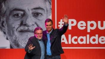 Sánchez y la cúpula del PSOE justifican su apoyo cerrado a Pepu Hernández: 