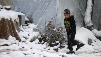 Al menos 32 niños han muerto de frío en un campo de refugiados en Siria