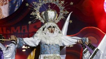 Televisión Española retira de su web la gala del Carnaval en la que ganó una Virgen 'drag'