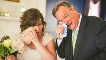 24 padres que no pudieron evitar llorar en la boda de sus hijos (FOTOS)