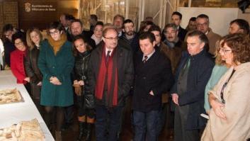 El presidente de Aragón critica que las obras de Sijena están en un estado "lamentable"