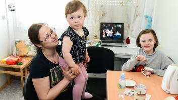 Ucrania: el desplazamiento complica la situación de los niños con discapacidad