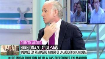 Eduardo Inda, agredido antes de 'El programa de Ana Rosa': "Presentaré la correspondiente denuncia"