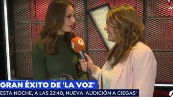El 'corte' de Eva González a una reportera de 'Espejo Público'