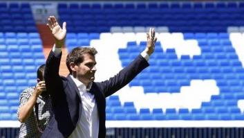 Florentino critica los pitos de la afición a Casillas