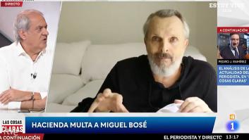 El repaso de 40 segundos de Javier Aroca a Miguel Bosé que logra una amplia difusión en Twitter